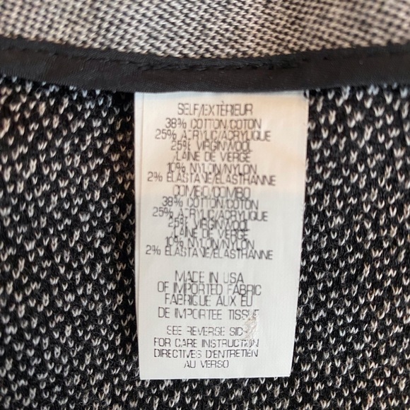 Theory knit drop waist flare skirt, size 4 - Picture 4 of 6